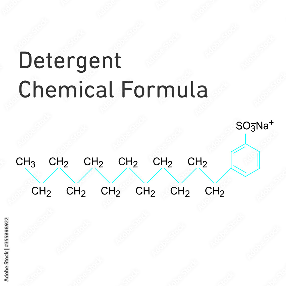 Detergent chemical formula discount