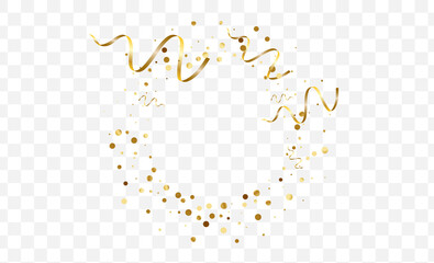 Wall Mural - gradient shine confetti design. modern circle