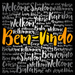 © dizain - Bem-Vindo (Welcome in Portuguese) word cloud in different languages