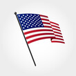 © Igori_K - American flag. Vector illustration