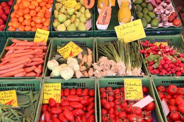 Wall Mural - Germany spring vegetables