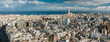 Panoramic view of Casablanca skyline. 