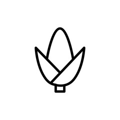 Poster - Corn, farm icon. Simple line, outline vector elements of agriculture icons for ui and ux, website or mobile application