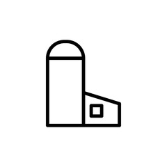 Poster - Farm, building icon. Simple line, outline vector elements of agriculture icons for ui and ux, website or mobile application
