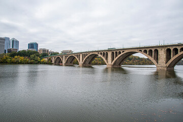 Canvas Print - Francis key Scott memorial bridge