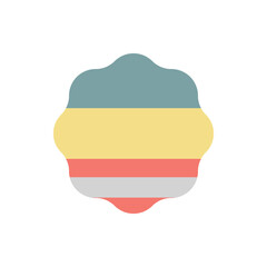 Poster - Signs USA flag icon. Simple color vector elements of America icons for ui and ux, website or mobile application