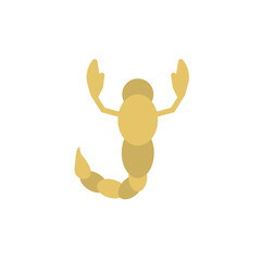 Poster - Scorpion, insect icon. Simple color vector elements of wilderness icons for ui and ux, website or mobile application