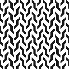Seamless geometric abstract pattern with shape of tire protector