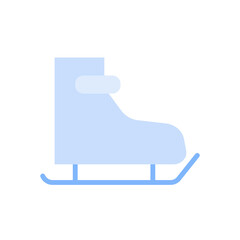 Poster - Skates, sport icon. Simple color vector elements of free time icons for ui and ux, website or mobile application