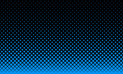 Aufkleber - Modern geometric abstract illustration with rhombus symbols. Smart design for your projects. Halftone effect design.