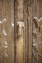 Wall Mural - Village wooden door