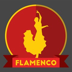 Poster - flamenco dancer