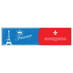 Sticker - france banner