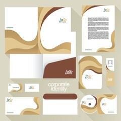 Poster - corporate identity elements