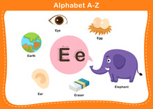 Elephant Alphabet Letter E Free Stock Photo - Public Domain Pictures