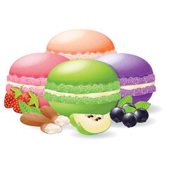 Canvas Print - macarons