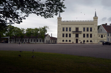 Wall Mural - The pictures show the ancient Akerhus Festning defensive fortress in Oslo