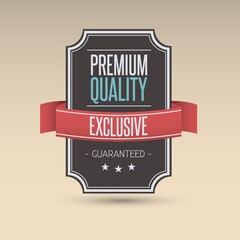 Poster - premium quality label