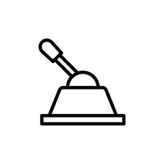Aufkleber - Lever, manufacturing icon. Simple line, outline vector elements of production icons for ui and ux, website or mobile application