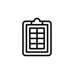 Aufkleber - Schedule, manufacturing icon. Simple line, outline vector elements of production icons for ui and ux, website or mobile application