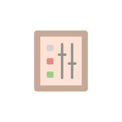 Aufkleber - Control, manufacturing icon. Simple color vector elements of production icons for ui and ux, website or mobile application