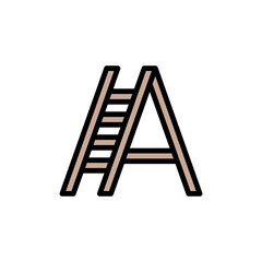Aufkleber - Factory, manufacturing icon. Simple color with outline vector elements of production icons for ui and ux, website or mobile application