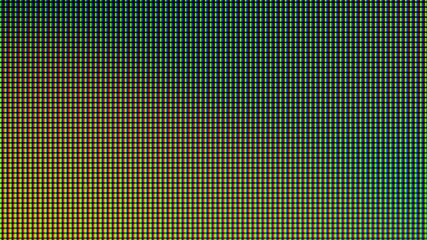 Wall Mural - Closeup LED diode from LED TV or LED monitor computer screen display panel.