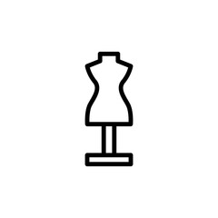 Poster - Dummy, mall icon. Simple line, outline vector elements of shopping center icons for ui and ux, website or mobile application