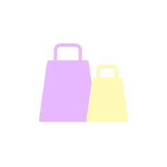 Poster - Package, mall icon. Simple color vector elements of shopping center icons for ui and ux, website or mobile application