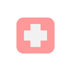 Poster - Sign, medicine icon. Simple color vector elements of shopping center icons for ui and ux, website or mobile application