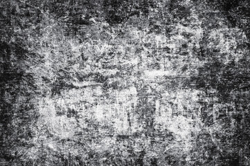 Poster - Distressed dark black concrete wall grunge background
