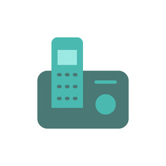 Poster - Phone, landline icon. Simple color vector elements of communication icons for ui and ux, website or mobile application