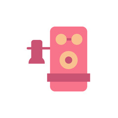 Poster - Phone, landline icon. Simple color vector elements of communication icons for ui and ux, website or mobile application