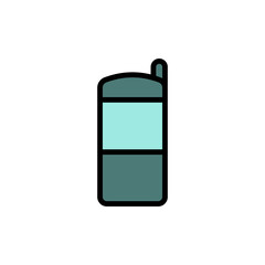 Poster - Phone, mobile, technology icon. Simple color with outline vector elements of communication icons for ui and ux, website or mobile application