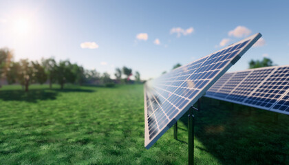 solar farm or solar power plant consist of solar cell or photovoltaic cell in panel. that is sun bus