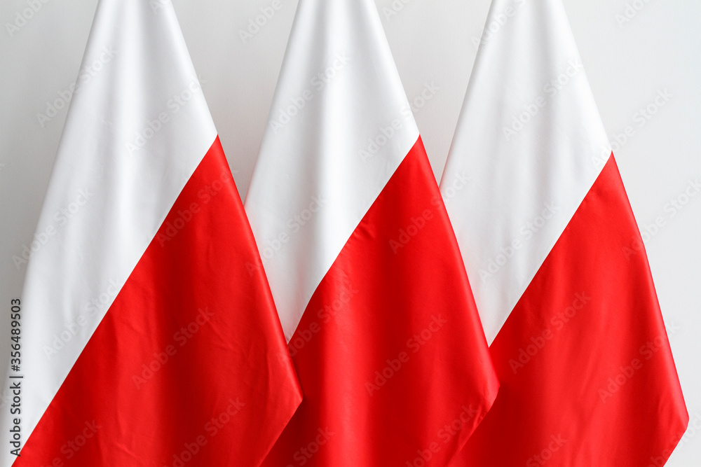 Flaga Polski - obrazy, fototapety, plakaty 