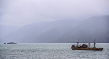 The Shipwreck Of The Captain Leonidas In Messier Channel, Chile