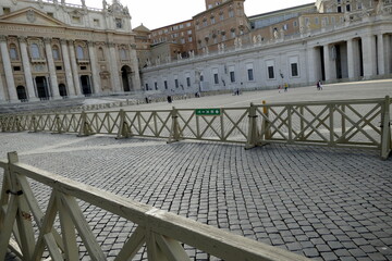 St. Peter's Square,Basilica of Saint Peter and the Vatican,Rome,Italy