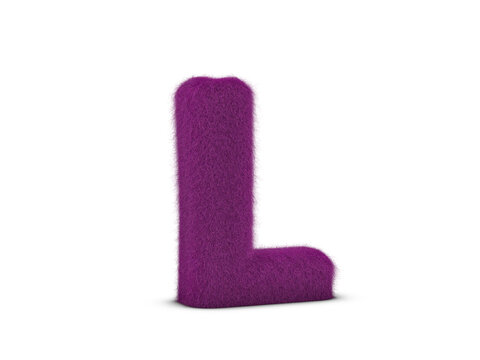 Fur letter L