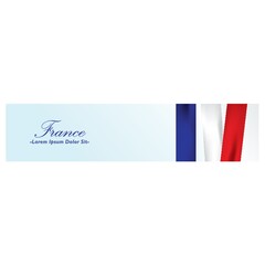 Canvas Print - france banner