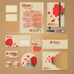 Sticker - corporate identity elements