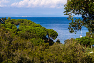 cities and coasts of elba island