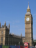 Fototapeta Big Ben - London,UK,Westminster palace and Big Ben, the clock tower