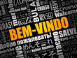 © dizain - Bem-Vindo (Welcome in Portuguese) word cloud in different languages