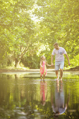 Wall Mural - Nature is their favorite summertime.