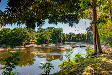 View On The Suriname River In Upper Suriname, Awarradam Jungle Camp