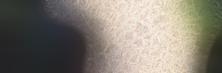 Poster - abstract background graphic with surface texture and antique white, tan and very dark blue colors