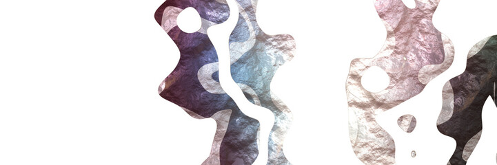 Aufkleber - abstract modern shiny background element with surface texture and silver, very dark violet and old lavender colors on white background
