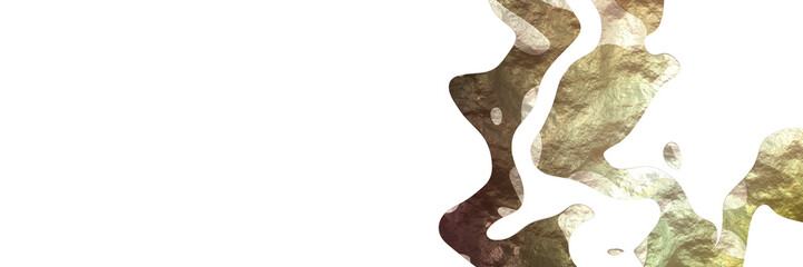 Aufkleber - abstract modern shiny background element with surface texture and pastel brown, antique white and pale golden rod colors on white background