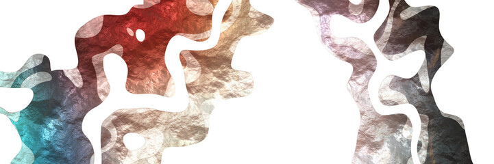 Aufkleber - abstract modern shiny background element with surface texture and silver, old mauve and dim gray colors on white background